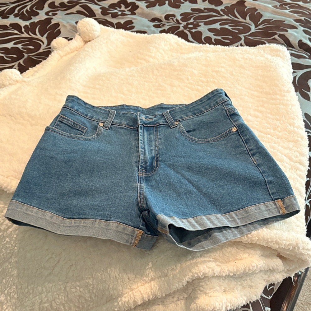 Classic Blue Denim Women's Shorts Never Worn